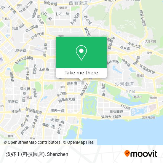汉虾王(科技园店) map