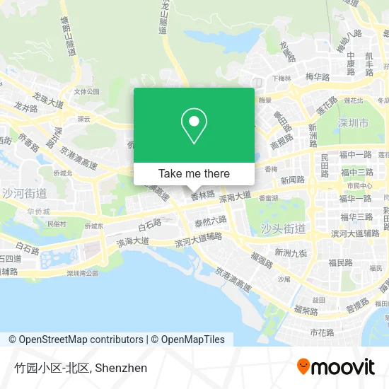 竹园小区-北区 map