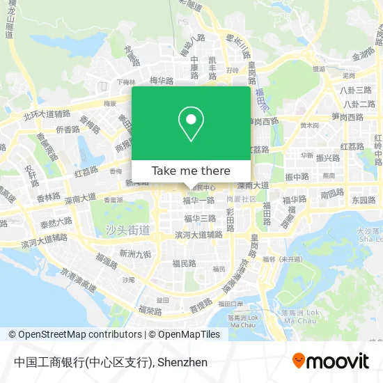 中国工商银行(中心区支行) map