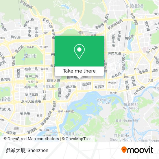 鼎诚大厦 map