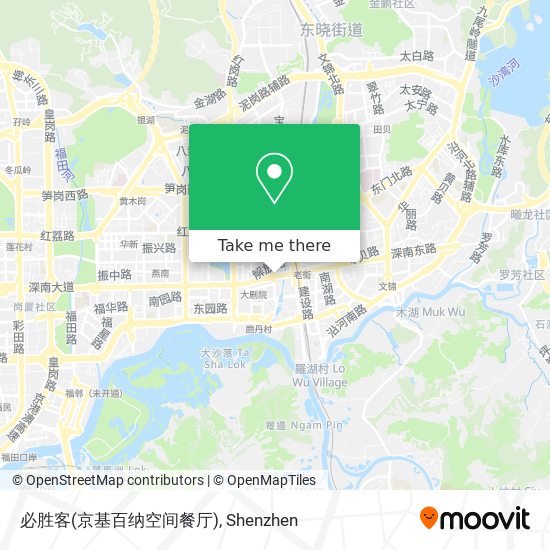 必胜客(京基百纳空间餐厅) map