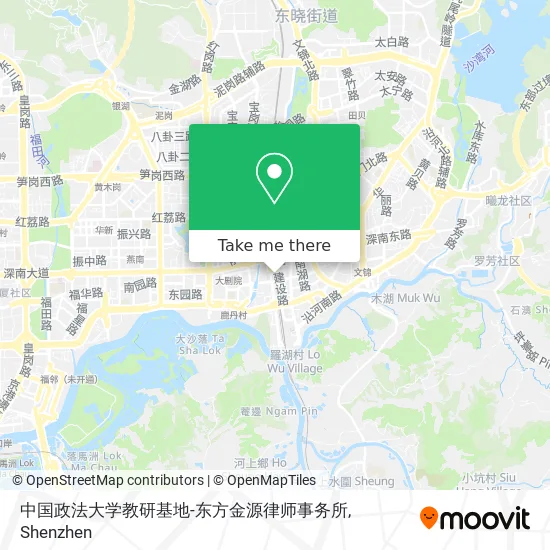 中国政法大学教研基地-东方金源律师事务所 map