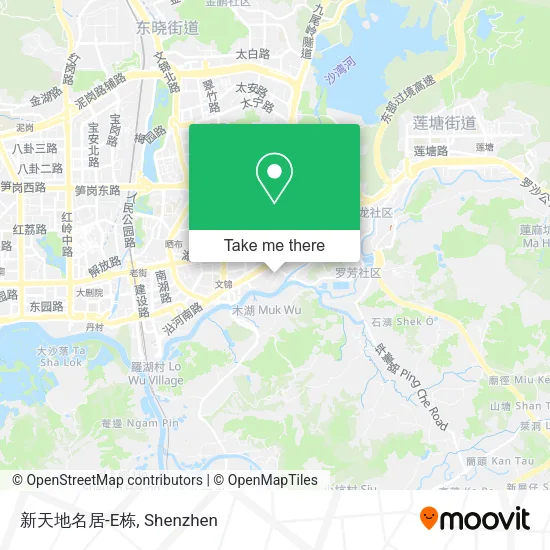 新天地名居-E栋 map