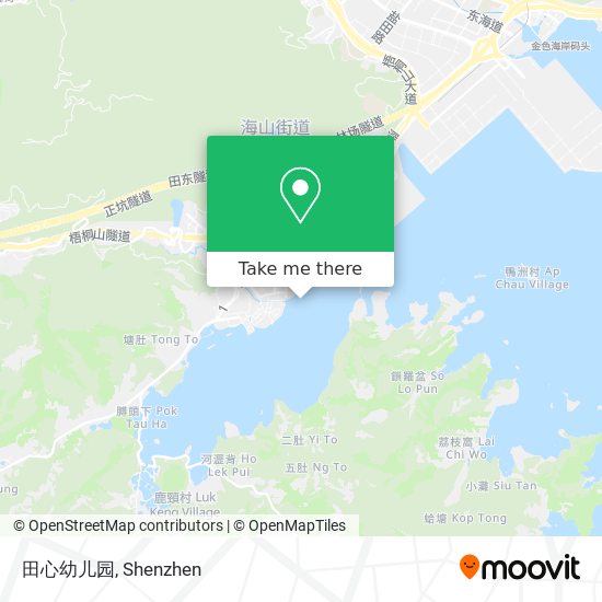 田心幼儿园 map