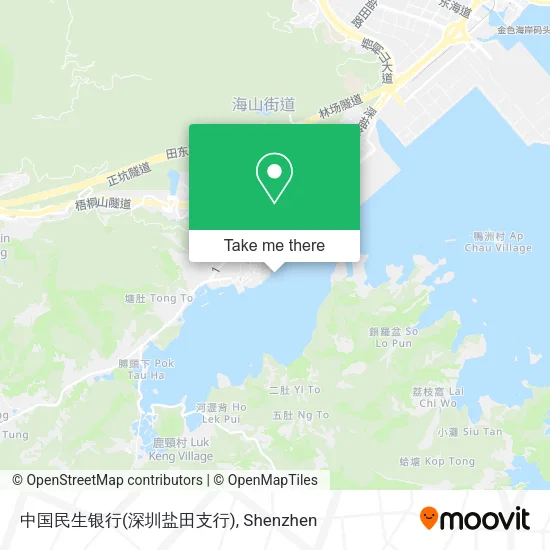 中国民生银行(深圳盐田支行) map