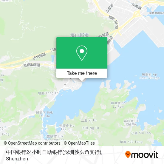 中国银行24小时自助银行(深圳沙头角支行) map