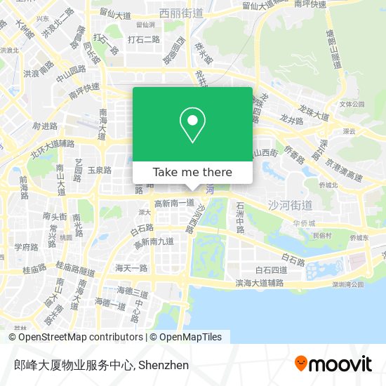 郎峰大厦物业服务中心 map