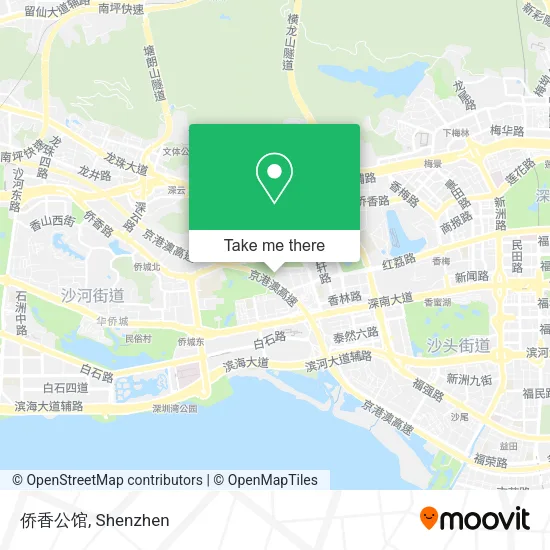侨香公馆 map