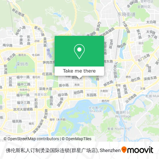 佛伦斯私人订制烫染国际连锁(群星广场店) map