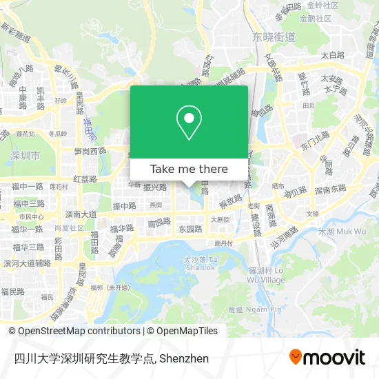 四川大学深圳研究生教学点 map