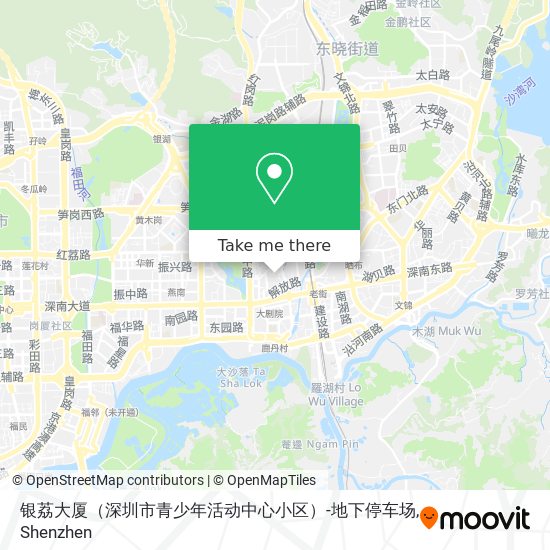 银荔大厦（深圳市青少年活动中心小区）-地下停车场 map