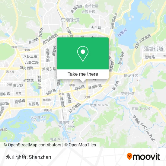 永正诊所 map