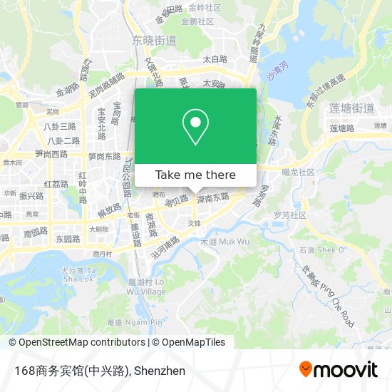 168商务宾馆(中兴路) map