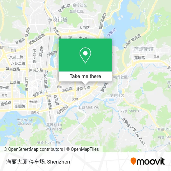 海丽大厦-停车场 map