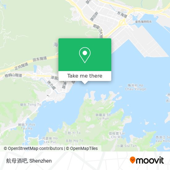 航母酒吧 map