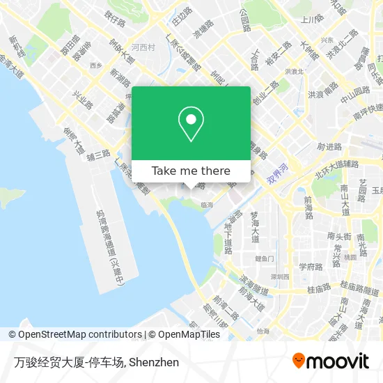 万骏经贸大厦-停车场 map