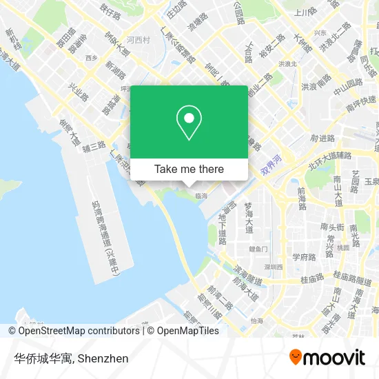 华侨城华寓 map