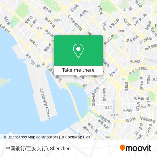 中国银行(宝安支行) map