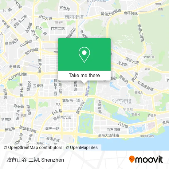 城市山谷-二期 map