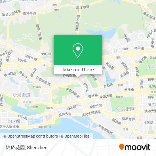 锦庐花园 map