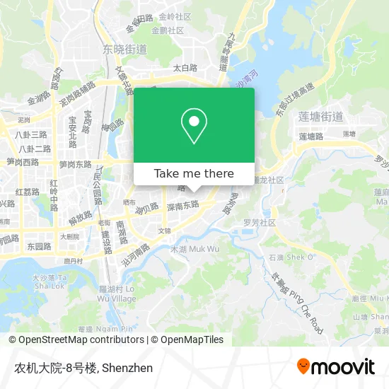 农机大院-8号楼 map