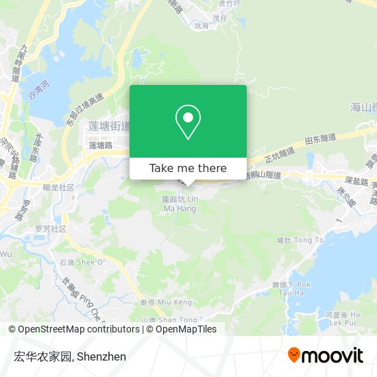 宏华农家园 map