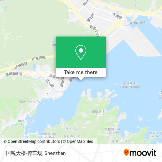 国税大楼-停车场 map
