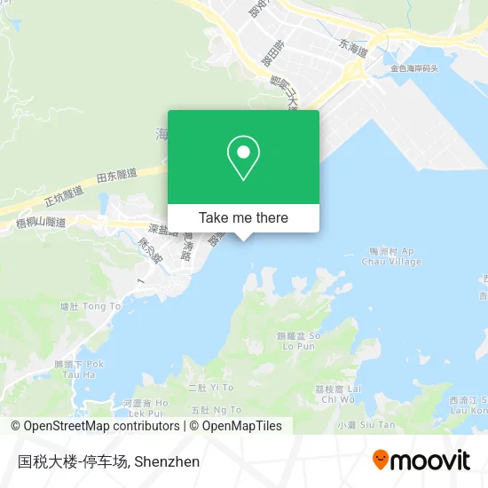 国税大楼-停车场 map