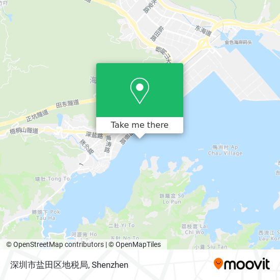 深圳市盐田区地税局 map