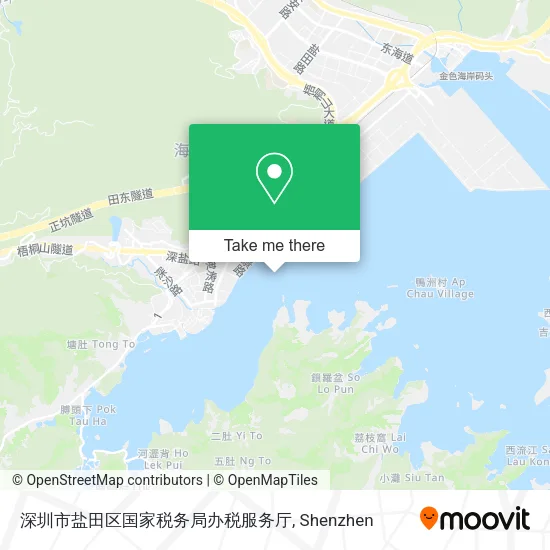 深圳市盐田区国家税务局办税服务厅 map