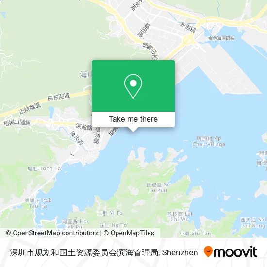 深圳市规划和国土资源委员会滨海管理局 map