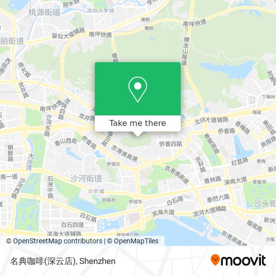 名典咖啡(深云店) map