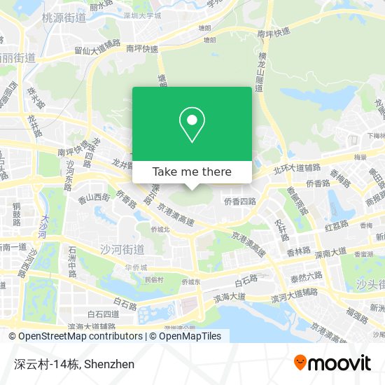 深云村-14栋 map