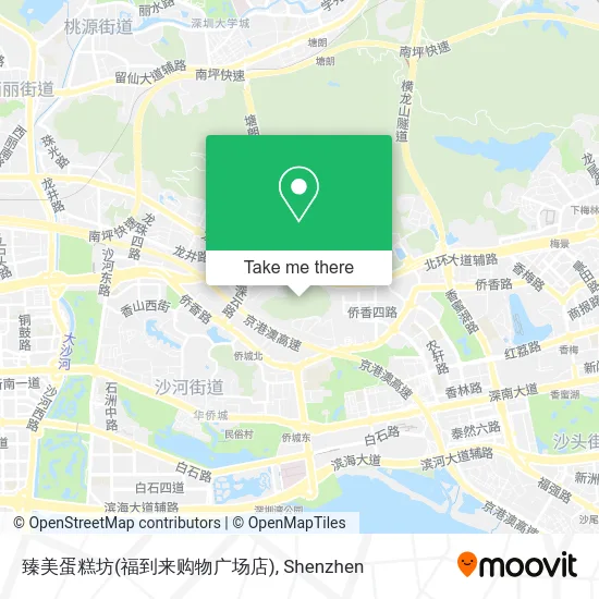 臻美蛋糕坊(福到来购物广场店) map
