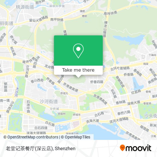老堂记茶餐厅(深云店) map