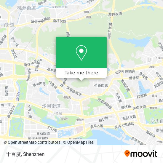千百度 map