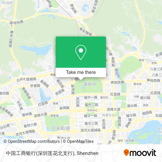 中国工商银行(深圳莲花北支行) map