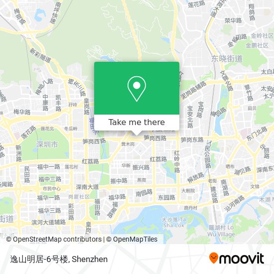 逸山明居-6号楼 map