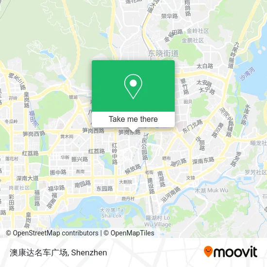 澳康达名车广场 map