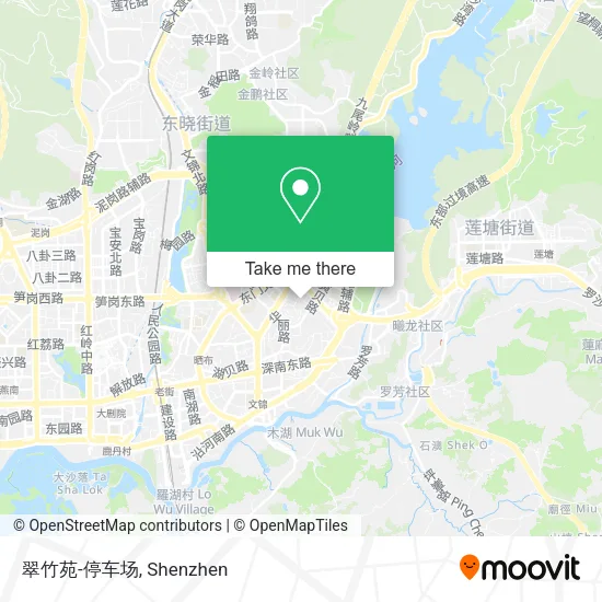 翠竹苑-停车场 map