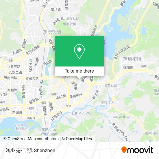 鸿业苑-二期 map