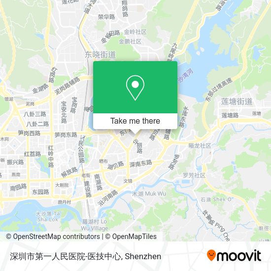 深圳市第一人民医院-医技中心 map