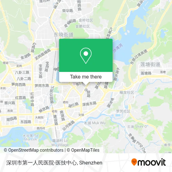 深圳市第一人民医院-医技中心 map