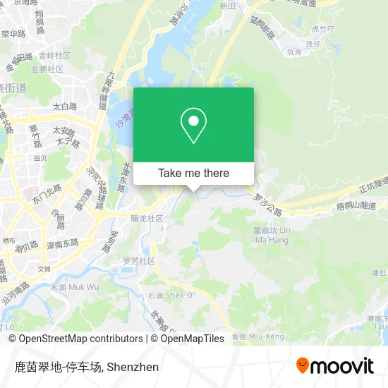 鹿茵翠地-停车场 map