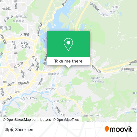 新乐 map