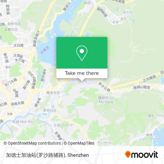 加德士加油站(罗沙路辅路) map