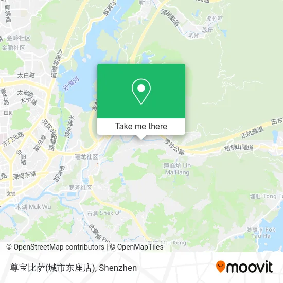 尊宝比萨(城市东座店) map