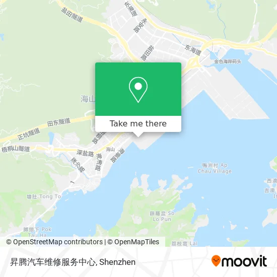 昇腾汽车维修服务中心 map