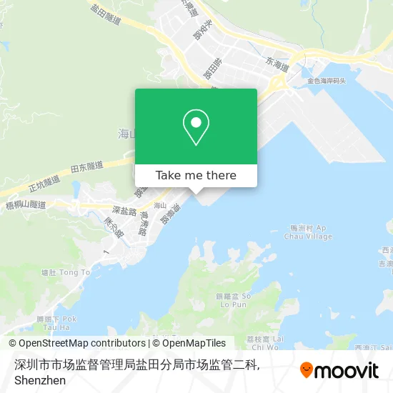 深圳市市场监督管理局盐田分局市场监管二科 map