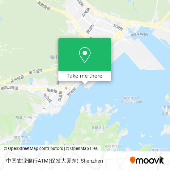 中国农业银行ATM(保发大厦东) map